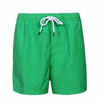 Short de bain homme vert à séchage rapide athlétique